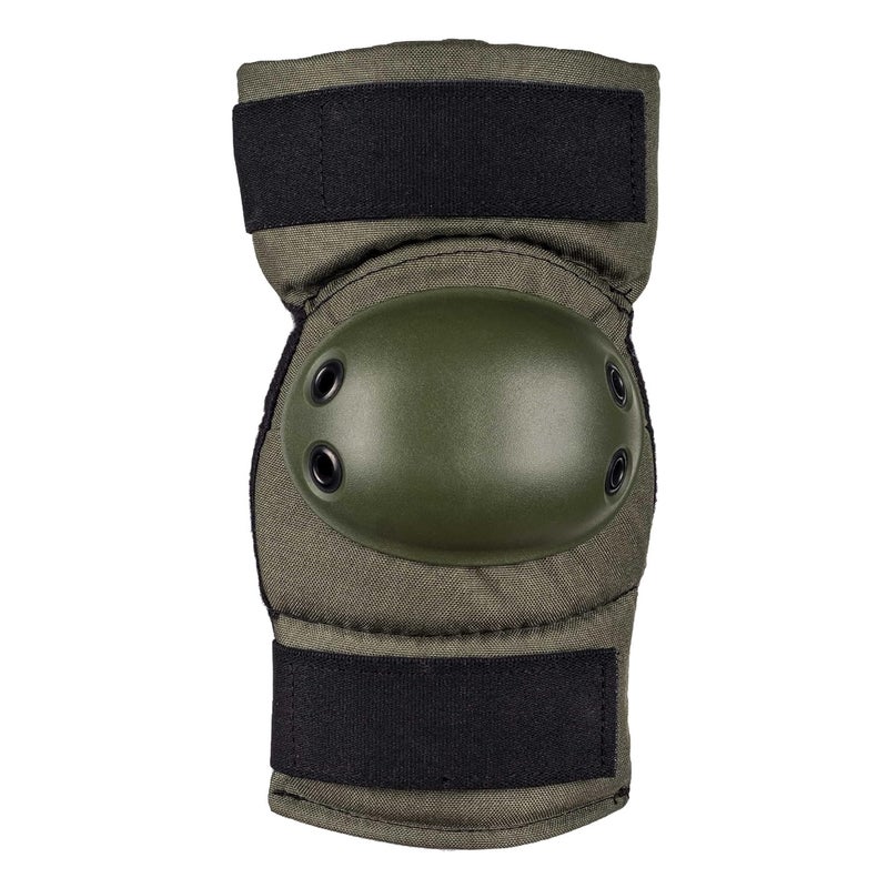Alta 53112.09 AltaCONTOUR Elbow Protector Pad, Olive Green Cordura Nylon Fabric, AltaGrip Fastening, Flexible Cap, Round, Olive Green - Image 1